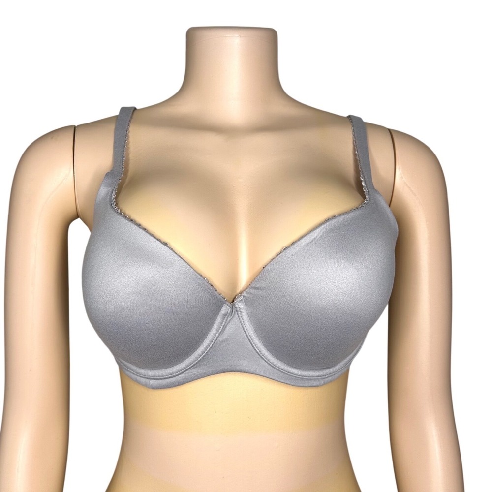 Victoria's Secret Body By Victoria Lined Demi Double Bra Size 34DD